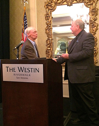 LEGENDAWARD In 2014 theTexas StatewideTelecommunications Cooperative, Inc. (TSTCI) presented Whitefield with its first-ever Legend Award. | CAPROCK TELEPHONE