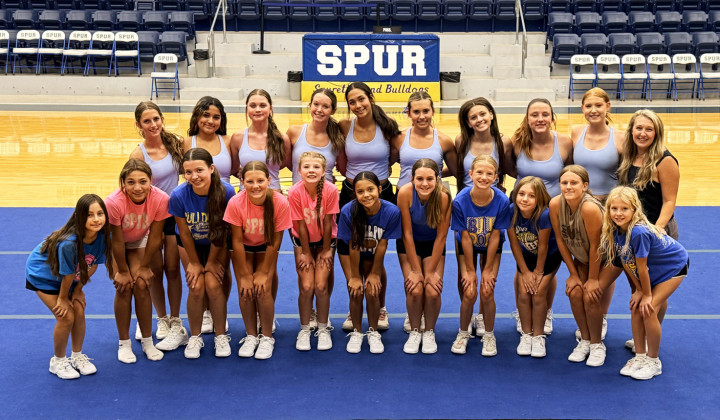Spur varsity and junior high cheerleaders participated in cheer camp in Spur and were later hosted at Ashley’s Turnaround Café in Spur. | COURTESY PHOTOS