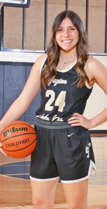 Jayton girls basketball All District honors