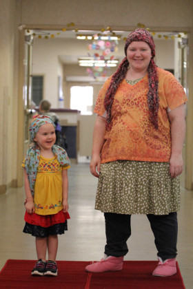CLASHIN’ FASHION SHOW Kent County Nursing Home residents and staff had a lot of fun last week with their Clashin’ Fashion Show. | COURTESY PHOTOS