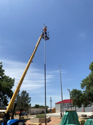 FLAGPOLE FIX-UP