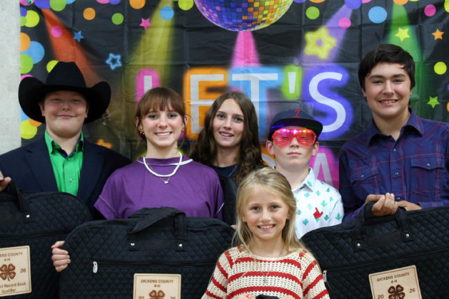CONGRATULATIONS go to winners of Dickens County 4-H awards. | COURTESY PHOTO