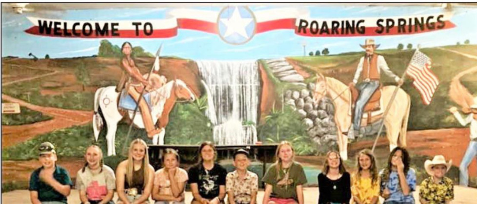 SPOTLIGHT ON DICKENS COUNTY AT 10-COUNTY 4-H CAMP
