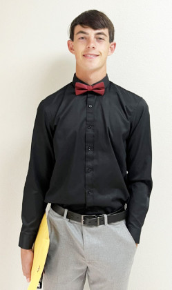 STATE BOUND IN POETRY Jayton’s Griff Reel is headed to State UIL competition after winning first place in poetry at Regional. | COURTESY PHOTO