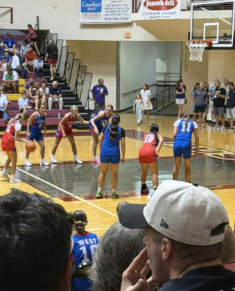 SPUR ALL STAR Kimberlee Segura of Spur High School’s Class of 2026 represented the Spurettes one more time last week at the Texas Six Man Coaches Association All Star game in Wichita Falls. She finished out her basketball career with a win as theWest squad beat the East. | COURTESY PHOTOS