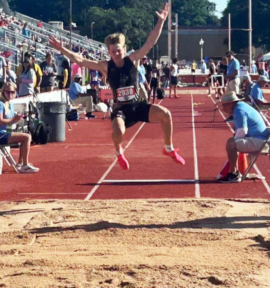 INTHE BOYS LONG JUMP Jayton’s Bode Ham finished 5th, with a jump of 21’3.75”. | COURTESY PHOTO