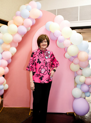 AMONG THE MODELS at last week’s You’re Beautiful Style Show in Crosbyton was Lesli Clark of Spur. | COURTESY PHOTO