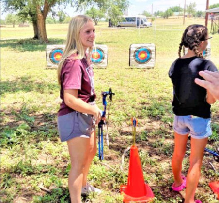 SPOTLIGHT ON DICKENS COUNTY AT 10-COUNTY 4-H CAMP