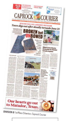 Texas Press Association awards recognize 2023 newspaper issues