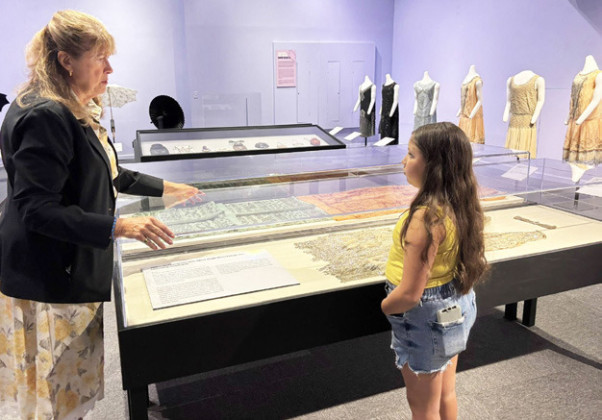 MUSEUM MOARVELS Participants then learned how a museum restores clothes so that they can be displayed, at the Museum of Texas Tech. | COURTESY PHOTO