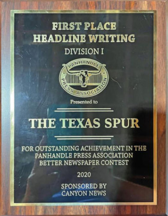 Texas Spur, Caprock Courier take Division 1 awards