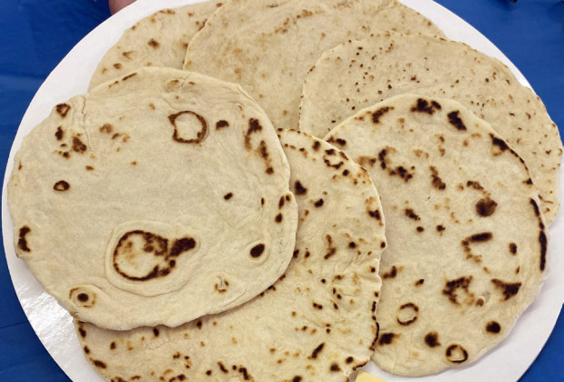 TORTILLASTWOWAYS Because the gluten in flour yields different results in rolling out and cooking, a couple of different cooking methods are possible. | ANGELINA LaRUE PHOTO