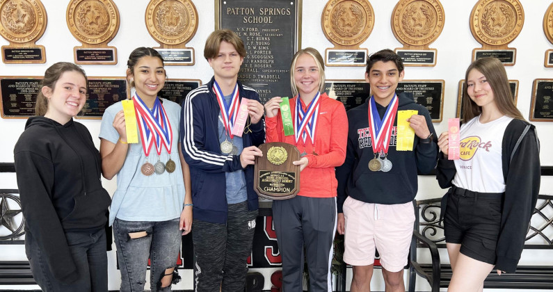 Patton advances 6 to regional in UIL academic competition