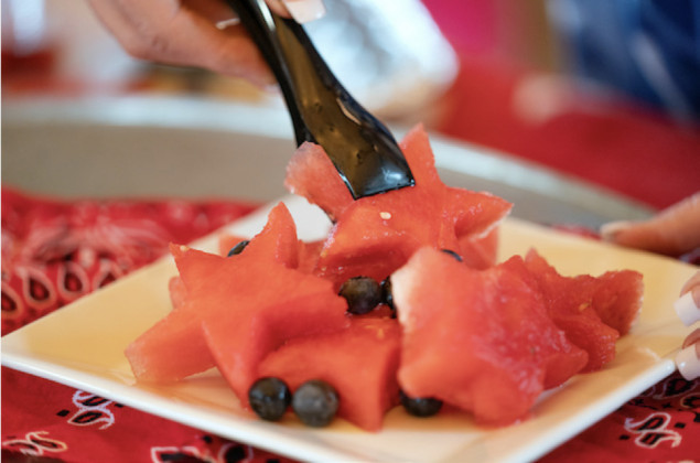 WHATEVER SHAPE OR SIZE watermelon you pick from garden or grocer, you can put your on touch on it for the table! | LAURA MCKENZIE/TEXASA&amp;amp;MAGRILIFEMARKETING&amp;amp;COMMUNICATIONS