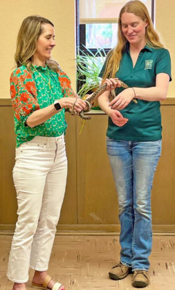 Lions learn about snakes at June 13 meeting