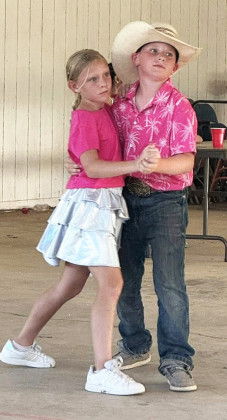 Dickens 4-H attends 10-County Camp