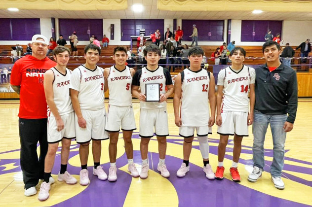 PATTON ACHIEVEMENT Congratulations go to the Patton Springs Rangers, who placed 2nd in the Meadow Basketball Tournament last week. | COURTESY PHOTO