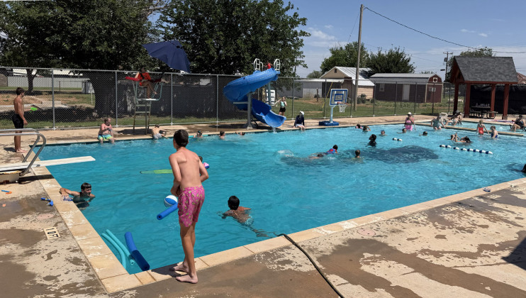 NOW OPEN The Jayton pool opened last Friday. Its hours of operation will be Tuesday through Saturday 1 to 6 p.m. and Sunday 2 to 6 p.m. | STEPHANIE ALLEN