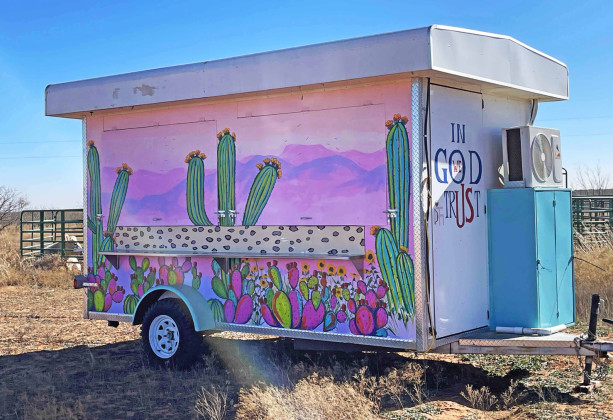 FAMILIAR FOOD TRUCK Ashley Stelzer, known for burgers and more at her food trailer in Jayton, plans to expand her patronage via Ashley’s Turnaround Café in Spur. | THE TEXAS SPUR
