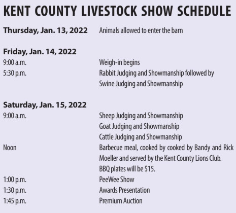Exhibitors ready for 80th Annual Kent County Livestock Show, Jan. 14–15