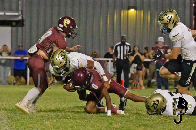 THE GREAT THING about Jayton’s 63-8 victory over Paint Creek Friday was the opportunity to get some other players on the field for the Jaybirds. | COURTESY PHOTOS