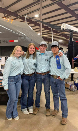 Jayton wins honors in Ag Mech
