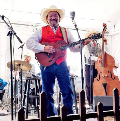 KINGS OF WESTERN SWING Billy Mata, Jake Hooker and Jason Roberts will perform at theWestern Swing Festival in Snyder,Texas, in mid-June. | COURTESY PHOTOS