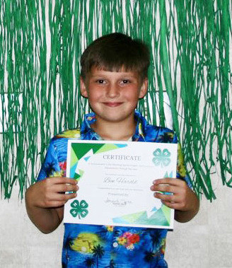 Ben Baldridge was presented with the Shooting Sports Award.