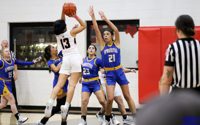 SPUR BASKETBALL The Spur regular basketball season has come to an end. The Spur girls varsity basketball team were the district runners-up to the Valley Lady Patriots, who were last year’s State runners-up. The Spurettes defeated O'Donnell Monday to win Bi-District. | DANA CONRAD PHOTOS