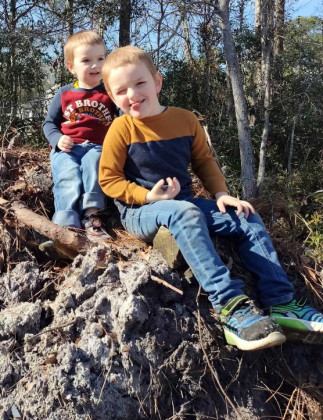 JAXSON AND AXLE BREWER, CURRIE, NC Happy Valentine’s Day to my two youngest sweethearts. Grandma misses you and so does Texas. Love you both. —Betty Brannon, Spur, and also love from Spur great-aunts Barbara Brannon, Beverly Brannon Pickett, and Kay Ellington