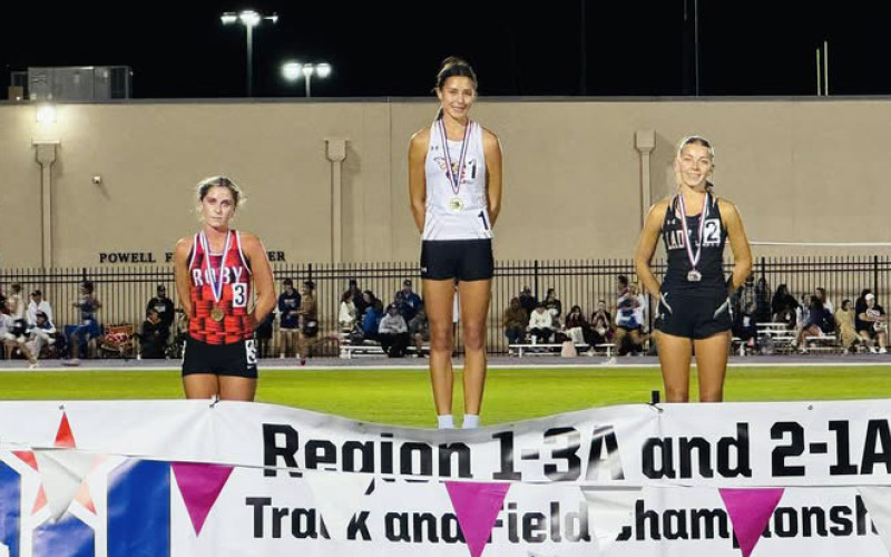 STATE QUALIFIER Congratulations go to Jace Chisum, regional track runner-up and State qualifier in the 1600m. | COURTESY PHOTO