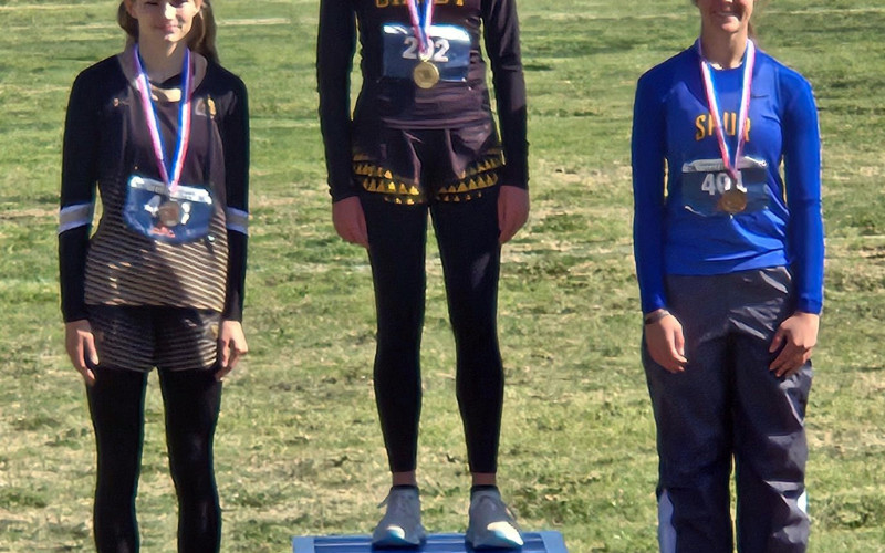 STATE QUALIFIER Congratulations go to Spur’s Kaygan Walker, who advances to State in the long jump with the wild card. She will compete in Austin in the long jump and the 200m run. | COURTESY PHOTO