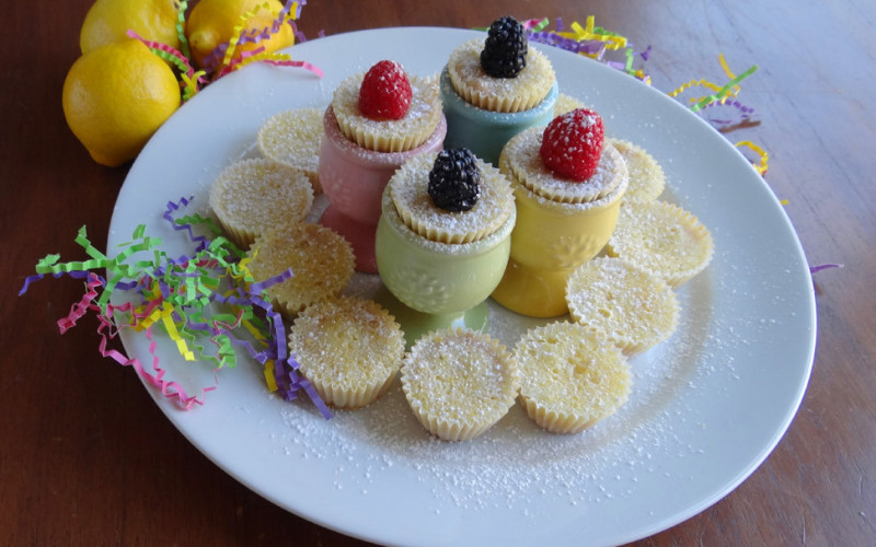 SPRINGTIME IN A TART This pastry’s flaky shortbread crust and a tangy custard filling combine to satisfy your sweet tooth, with a little pucker power. Their sunny yellow color and fresh lemon flavor remind us it is springtime. | ANGELINA LaRUE PHOTO muffin tins, 24 count.