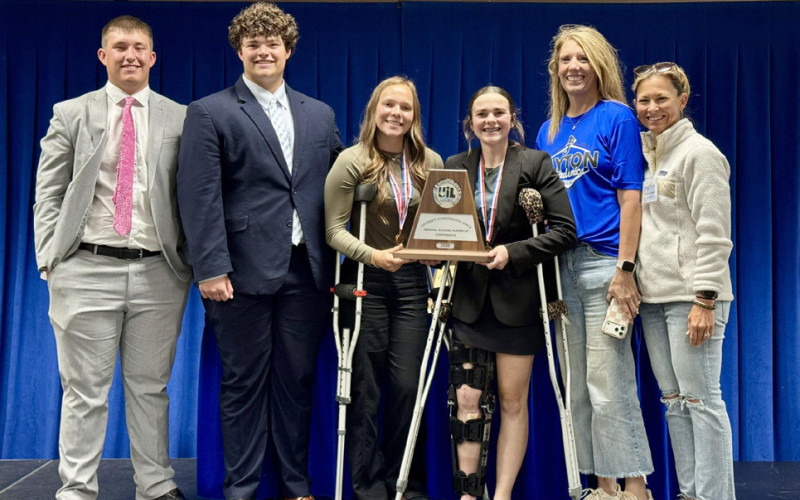 REGIONAL ACADEMIC RUNNERS-UP Congratulations go to Jayton High School, the regional runners-up at last week UIL Regional Academic Meet. A number of JHS students will be advancing to the State UIL academic meet in Austin May 18–19. For individual honors, see page 5. | COURTESY PHOTO