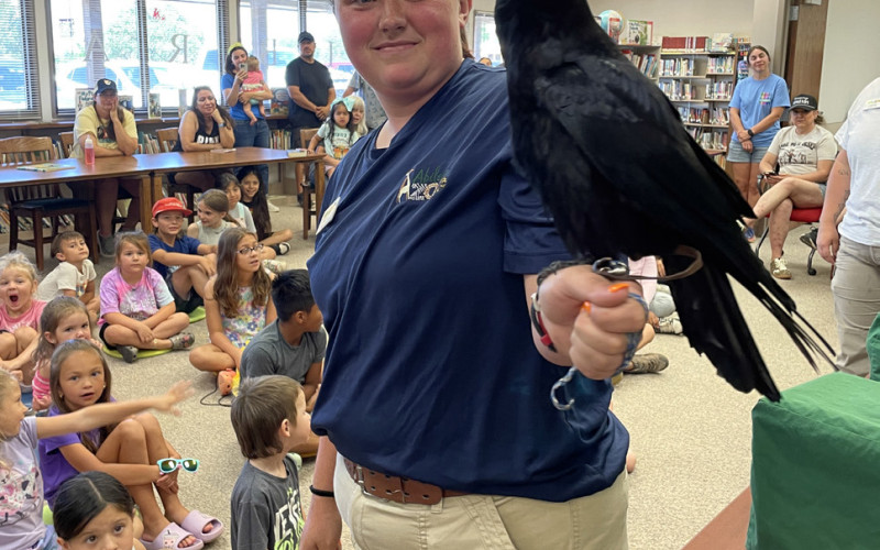 SUMMER READING at the Spur Library kicks off Tuesday, June 2, at 10 a.m. with a return visit from the South Plains Wildlife Rehab Center and their wild friends. | TEXAS SPUR