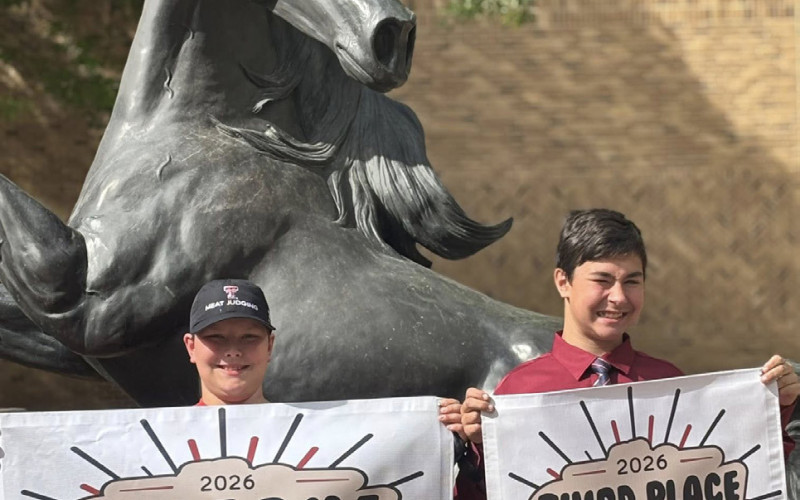 District 4-H meat judging was held on Monday. Lots of studying goes into this contest. Henry Chapman was Reserve Champion Junior individual, and CalvinHays Chapman took 3rd place Intermediate individual. | COURTESY PHOTOS