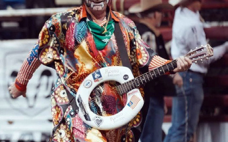 COTTLE KING RODEO Gizmo McCracken, a nationally recognized rodeo clown, will be appearing at this year’s Cottle-King Rodeo April 17-18, 2026 in Paducah. | COURTESY PHOTOS