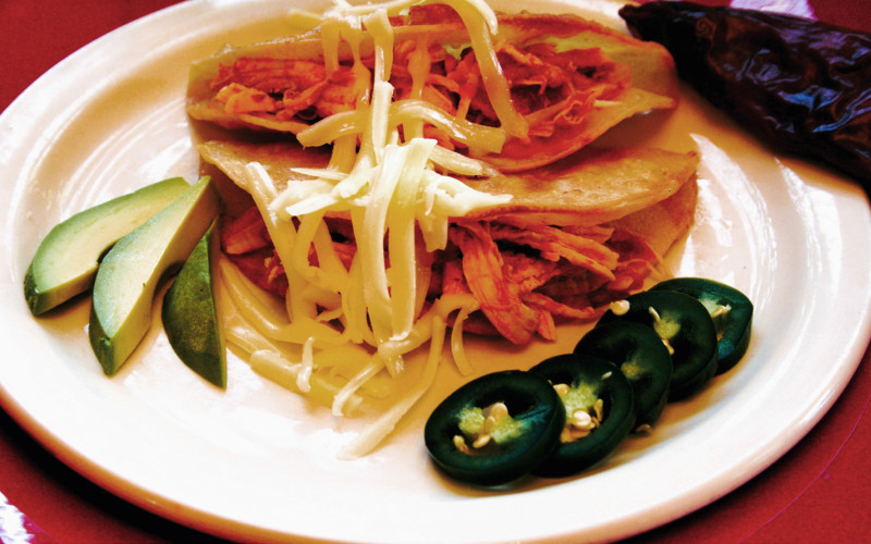 FAMILY FAVORITE Chicken Tinga tacos is one dish I will always drop everything and make for my own son. Enjoy food made fresh! | ANGELINA LaRUE PHOTO