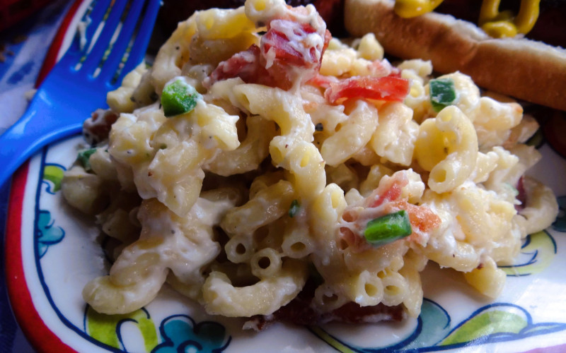 MAKE AHEAD Classic macaroni salad tends to get better the next day so make it ahead of time to free you up while your family is dealing with the barbecue. | ANGELINA LaRUE PHOTO