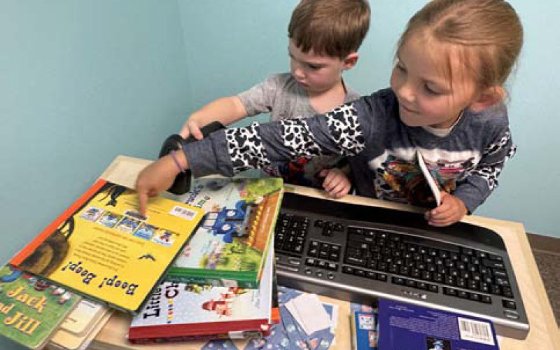 GOT YOUR LIBRARY CARD? Here, I can check that out for you! There’s no limit except the bounds of imagination to what children might learn while hanging out in the new Play Space within the Dickens County Spur Public Library. | THE TEXAS SPUR
