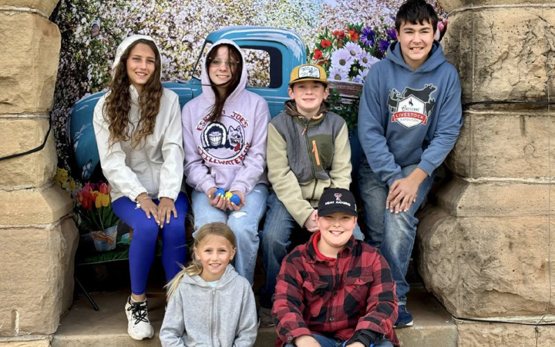 SPOTLIGHT ON EASTER EGG HUNT DICKENS 4-H PHOTOS