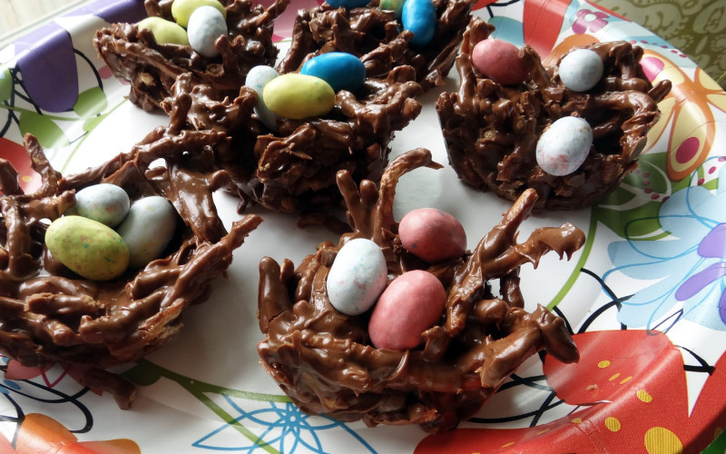 LITTLE NESTS have become an Easter tradition, almost as iconic as coloring hardboiled eggs. | ANGELINA LaRUE PHOTO