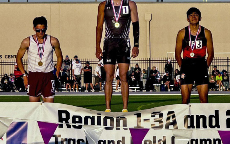 STATE QUALIFIER Congratulations go to Sean Stanaland, 800m regional track champion and a State qualifier. | COURTESY PHOTO