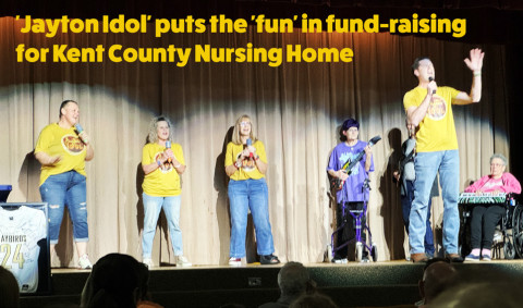 JAYTONIDOL The community was thoroughly entertained Friday Night at Jayton auditorium as the Kent County Nursing Home put on a talent show, fundraiser, 'Jayton Idol.' See more photos on page 10. | TEXAS SPUR PHOTO