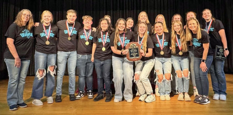 JAYTON ADVANCES to Bi-District One Act Play competition March 25 in Aspermont. MORE PHOTOS AND HONORS, PAGE 5 | COURTESY PHOTO
