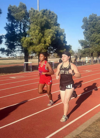 LADY JAYS TRACK The Jayton Lady Jays track team competed at the Munday meet last week, finishing in 4th place. | COURTESY PHOTO