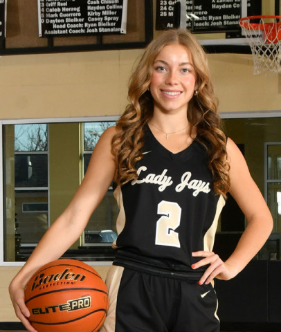 JACE CHISUM, SENIOR CO-DISTRICT MOST VALUABLE PLAYER (WITH ASPERMONT’S KESLIE CRISWELL) ACADEMIC ALL-DISTRICT
