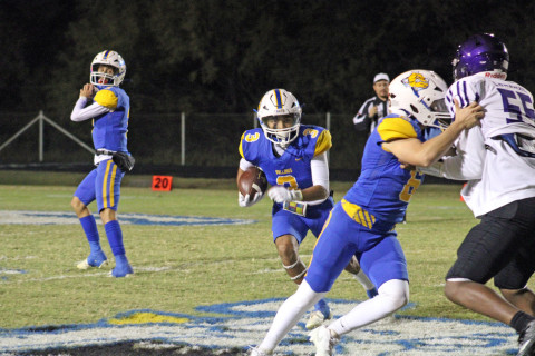 PLAYOFF BOUND The District Champion Spur Bulldogs are playoff bound, going up against Newcastle in Munday Friday, Nov. 15. | SPUR YEARBOOK PHOTO