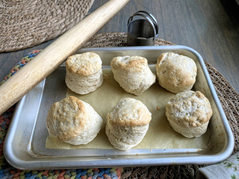 DAIRY-FREE SIMPLICITY Heavy cream takes the place of butter in one traditional Southern recipe— but cashew cream does the trick in this update. | ANGELINA LaRUE PHOTO