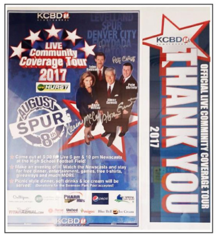 KCBD Community Coverage to return to Spur July 26